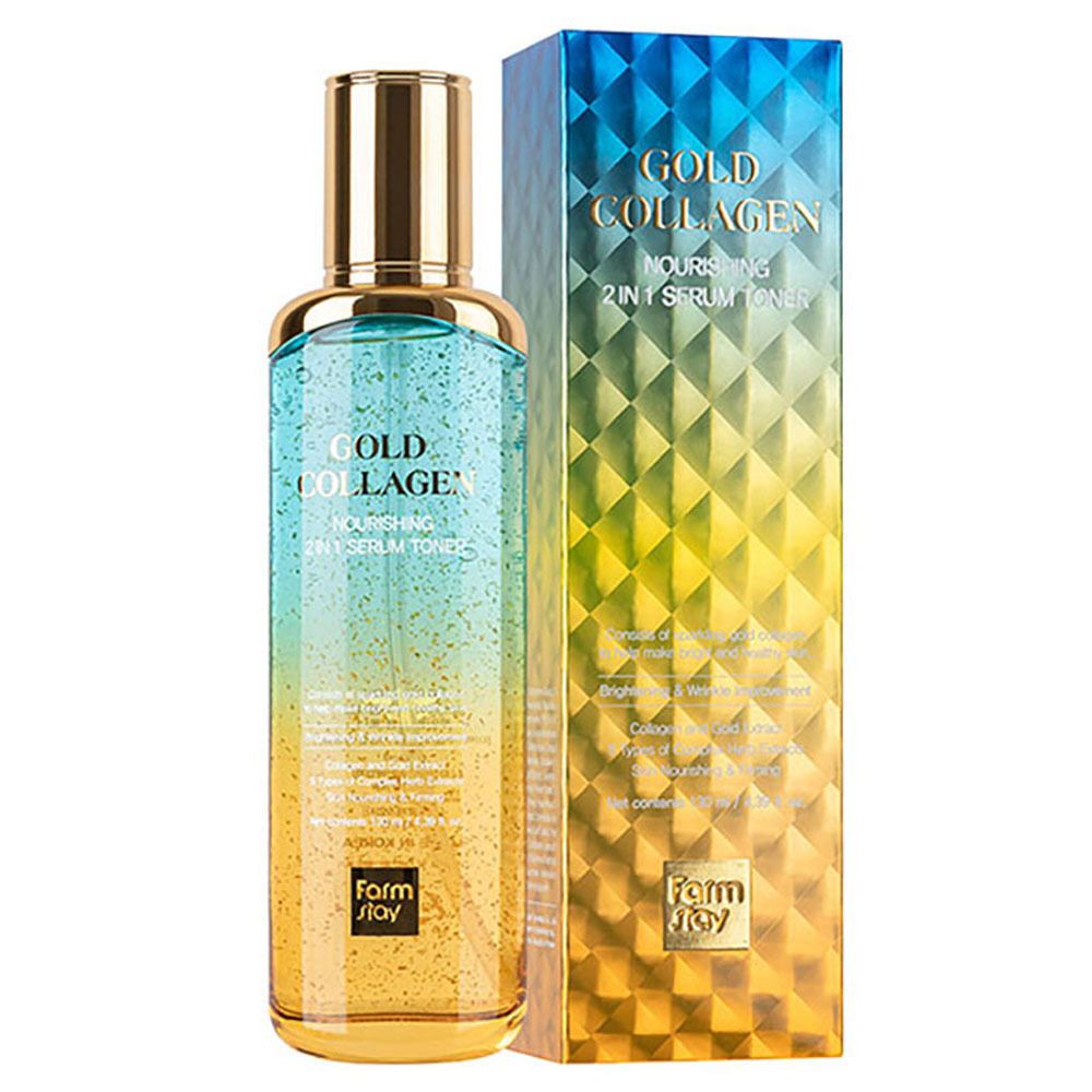 순금 콜라겐 산뜻한 탄력 케어 투인원 세럼토너 130ml