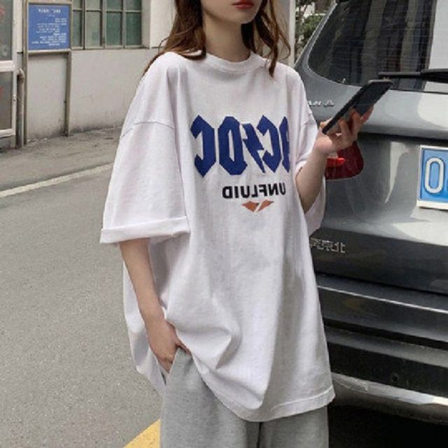 ACDC 여성 유니크셀 기본 반팔 데이 박스 티셔츠 박스