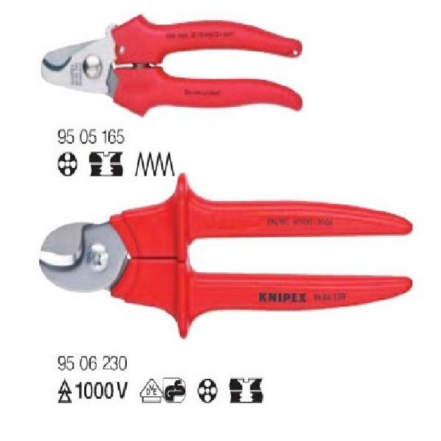 KNIPEX 가위 만능 95-05-165