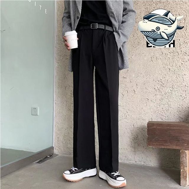 데일리 슬랙스 남성용 허리밴딩 일자핏 모던