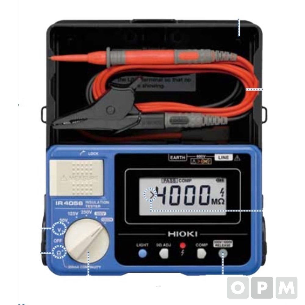 디지털 절연저항계(메가) DC1000V/4000M옴 1EA