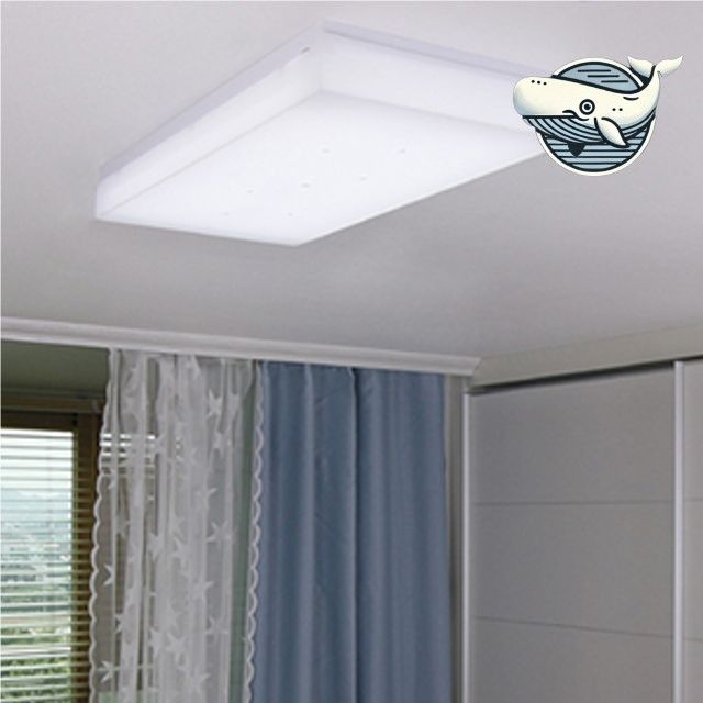 주광색 LED 실내조명 세련된 거실등 욕실