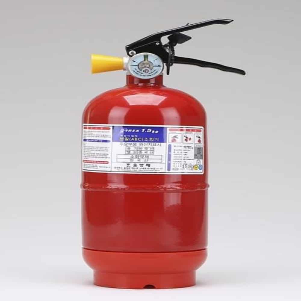 분말소화기 1.5kg 노래방소화기 백화점소화기