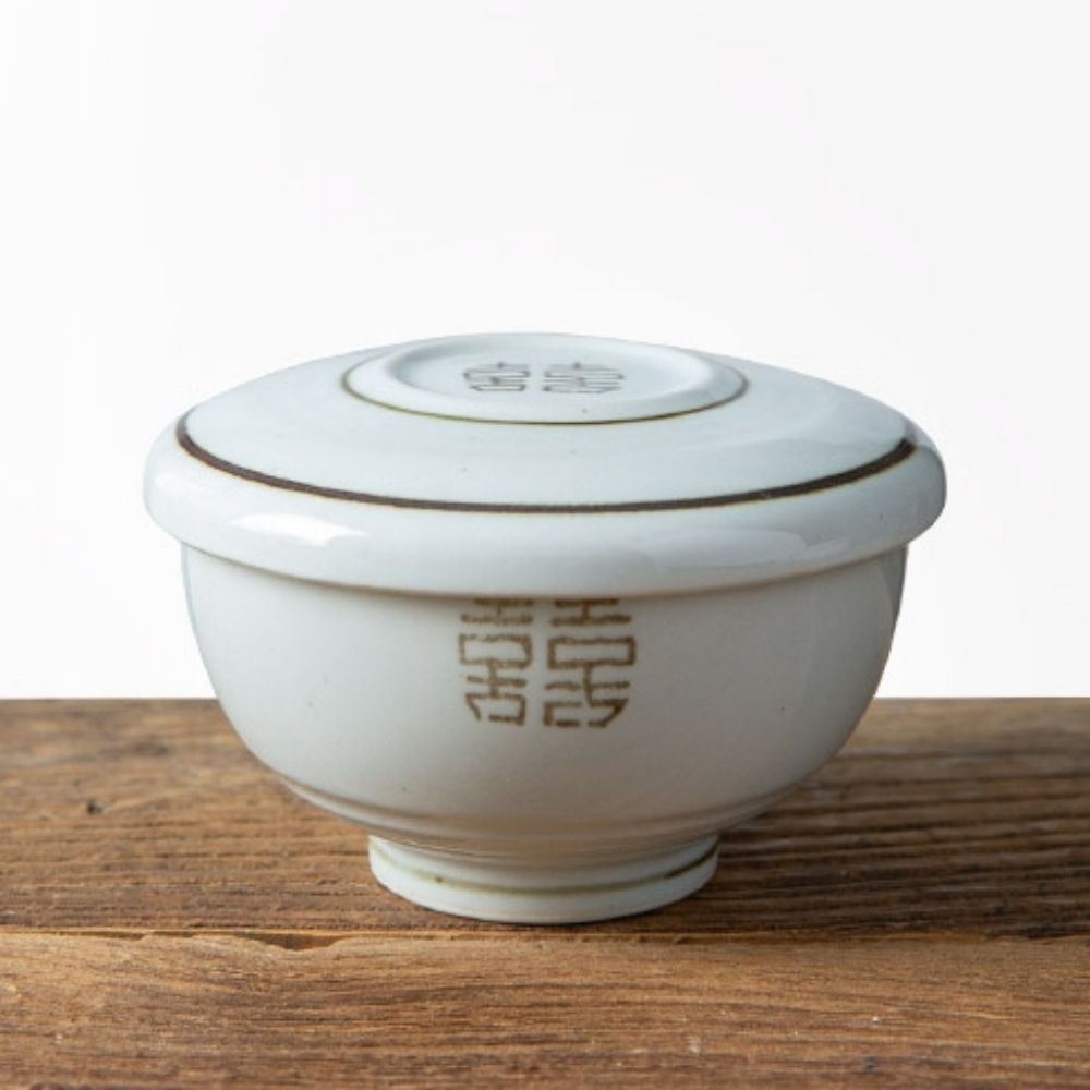 이천도자기 희고백자 주발 공기 11.2cm 그릇 식기