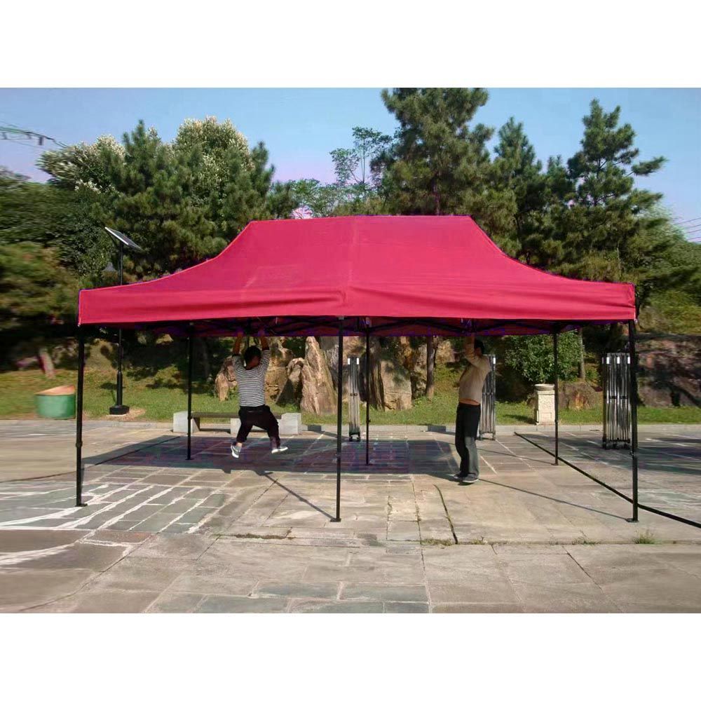 400x600cm 접이식 캐노피 천막 행사용 레드
