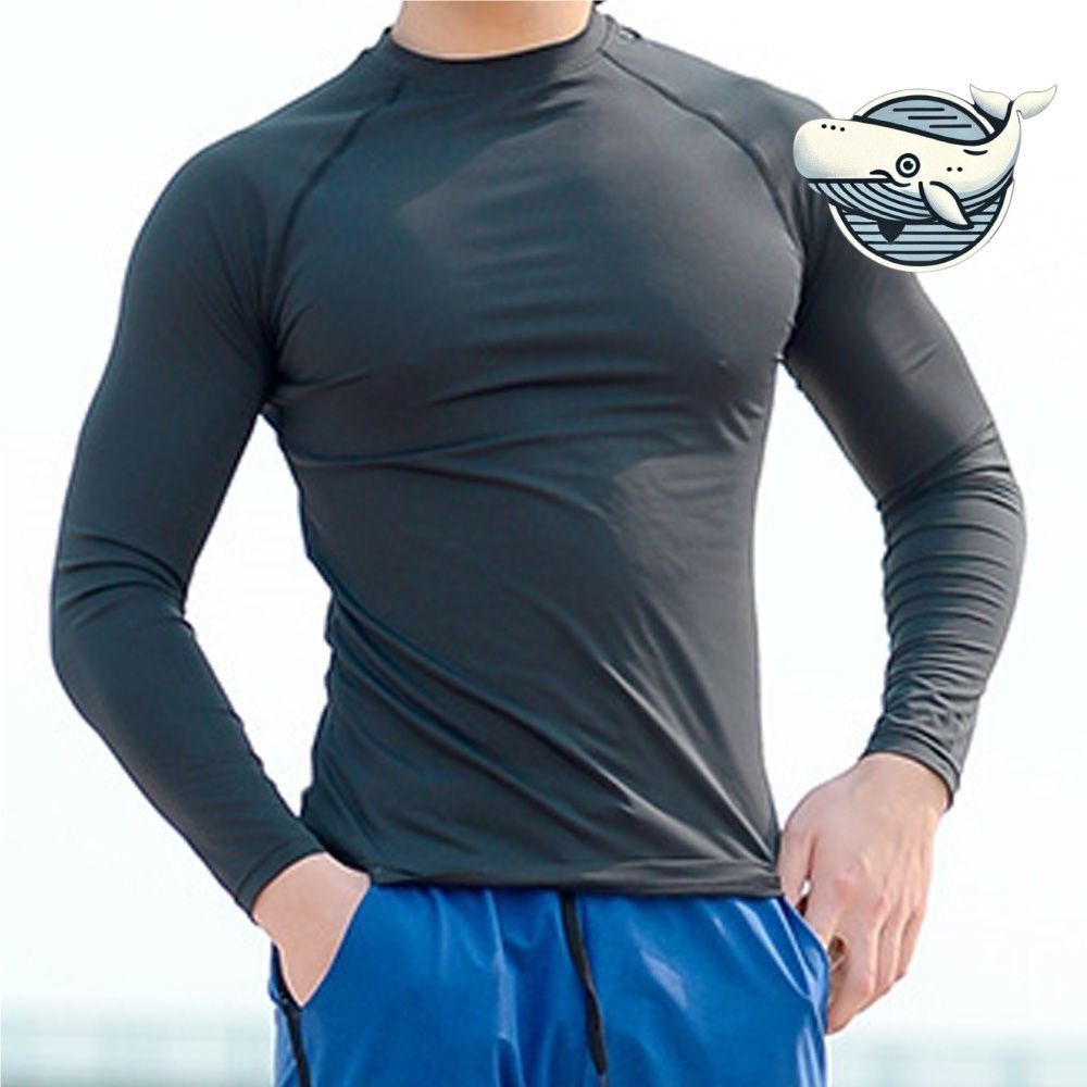 남성 긴팔 수영복 전문 래쉬가드 해변 비치웨어