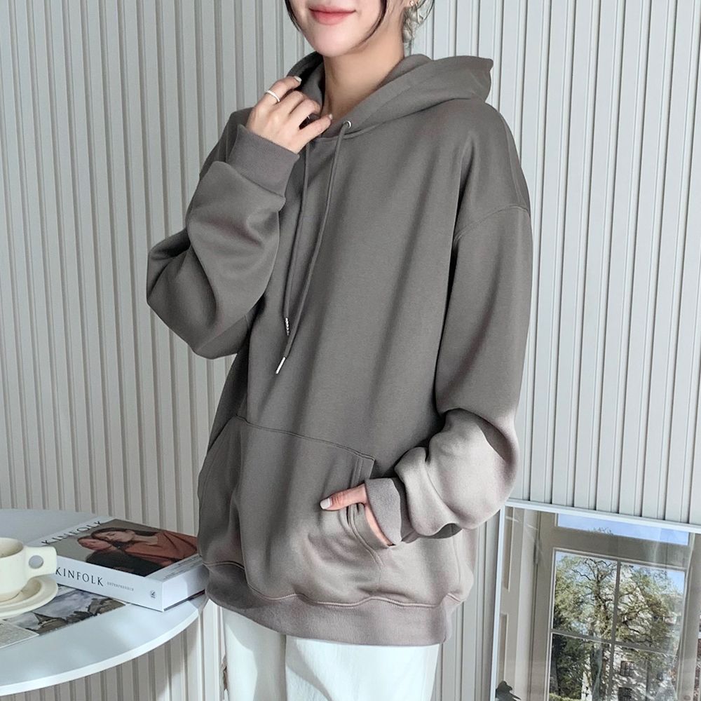 첼 오버핏 SD 후드티 컬러 티셔츠 다도 여성