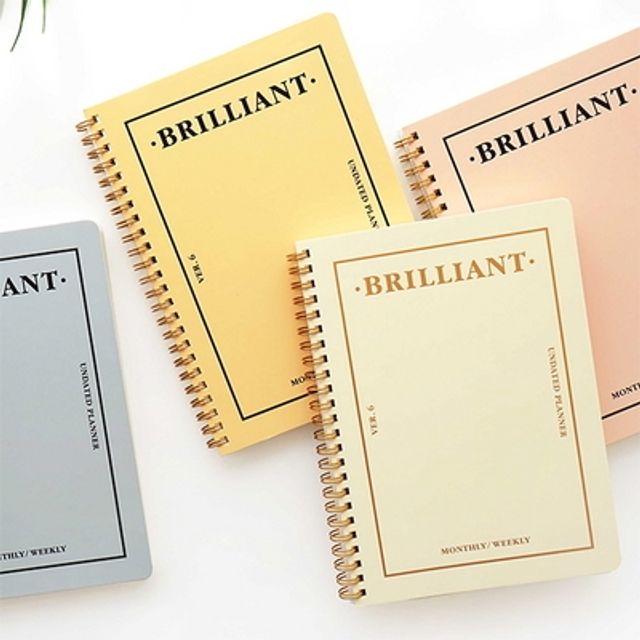 Brilliant weekly planner (만년형)