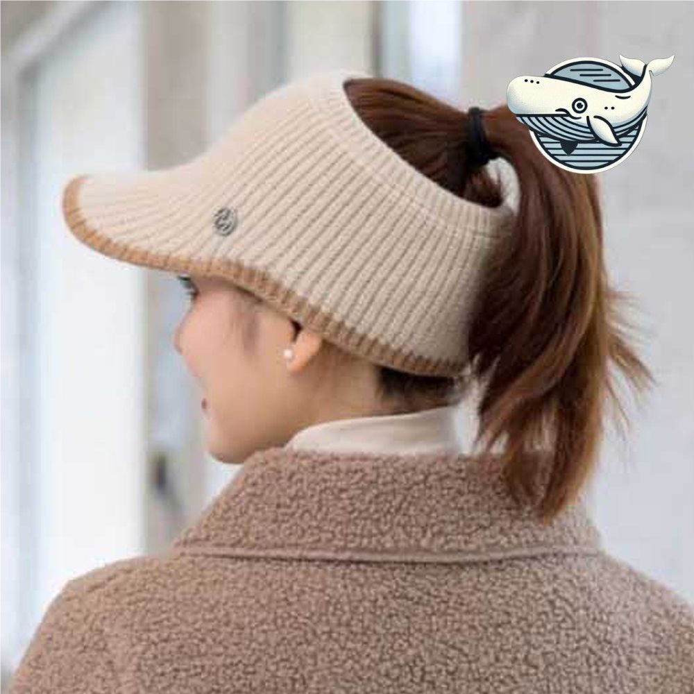 차별화된 겨울 골프 니트모자 여성용 따뜻한