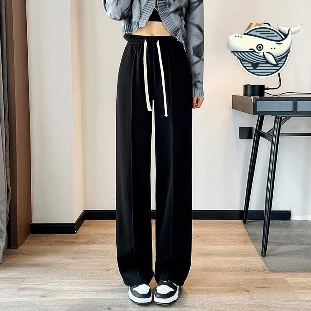 편안한 스트레치 블랙 팬츠 데일리 밴딩 옆트임
