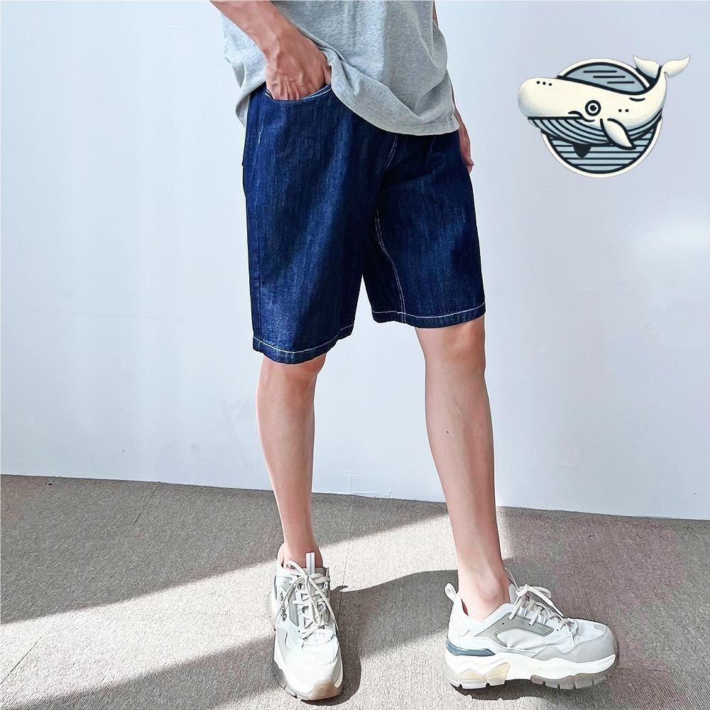 편안한 데일리 청반바지 남녀공용 여름 바지
