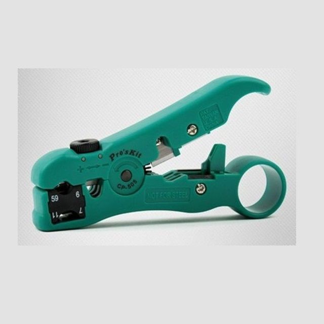 CP-505 케이블 탈피기 스트리퍼 UTP STP RG-59 6 11