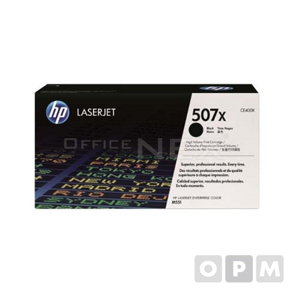 HP 토너 CE400X/검정/11000매/1EA
