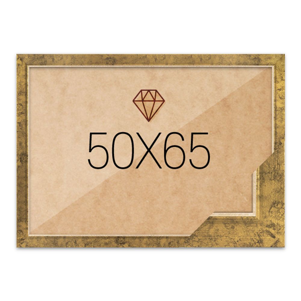 보석십자수액자 50x65 고급형 슬림 엣지 앤틱골드