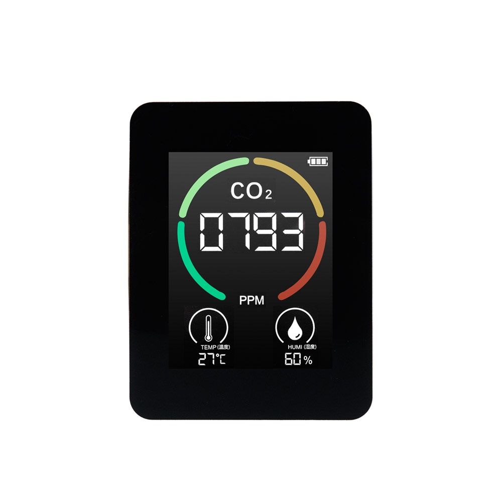 이산화탄소 측정기 CO2 공기질 가정용 실내 습도 온
