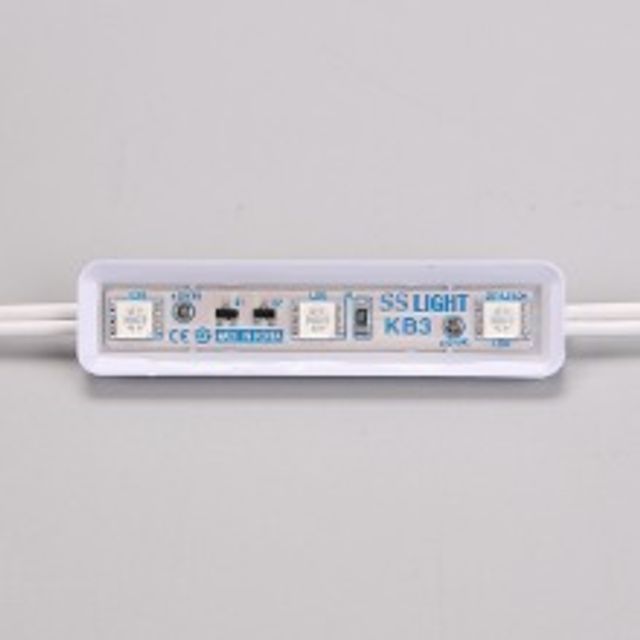 LED 3구 모듈 12V 청색 KB3 SS라이트 100EA