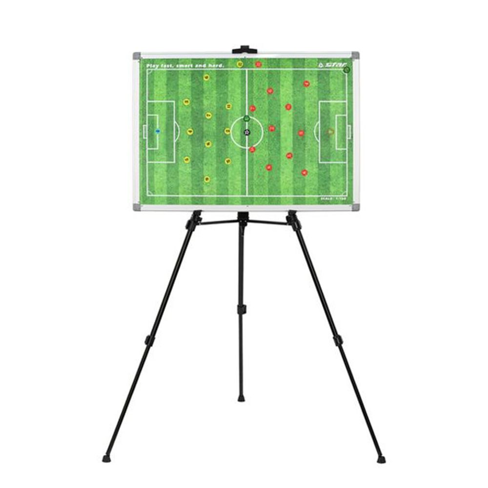 스타 이젤형 양면 축구작전판 1P 전술보드 경기 감독