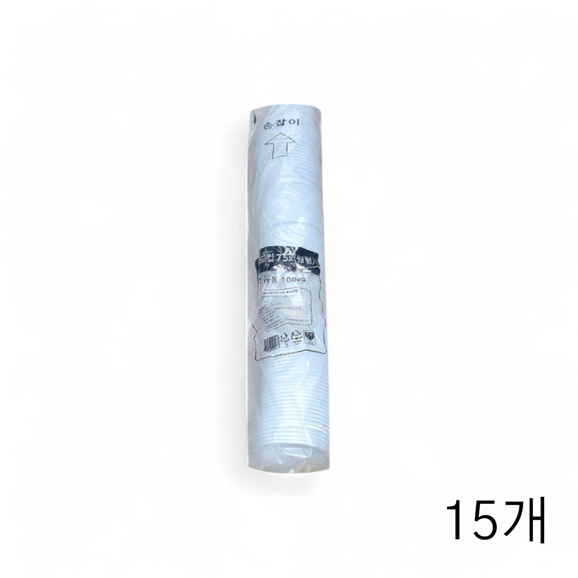 다용도 일회용기3호 대 75파이 100입 X 15개 국용기