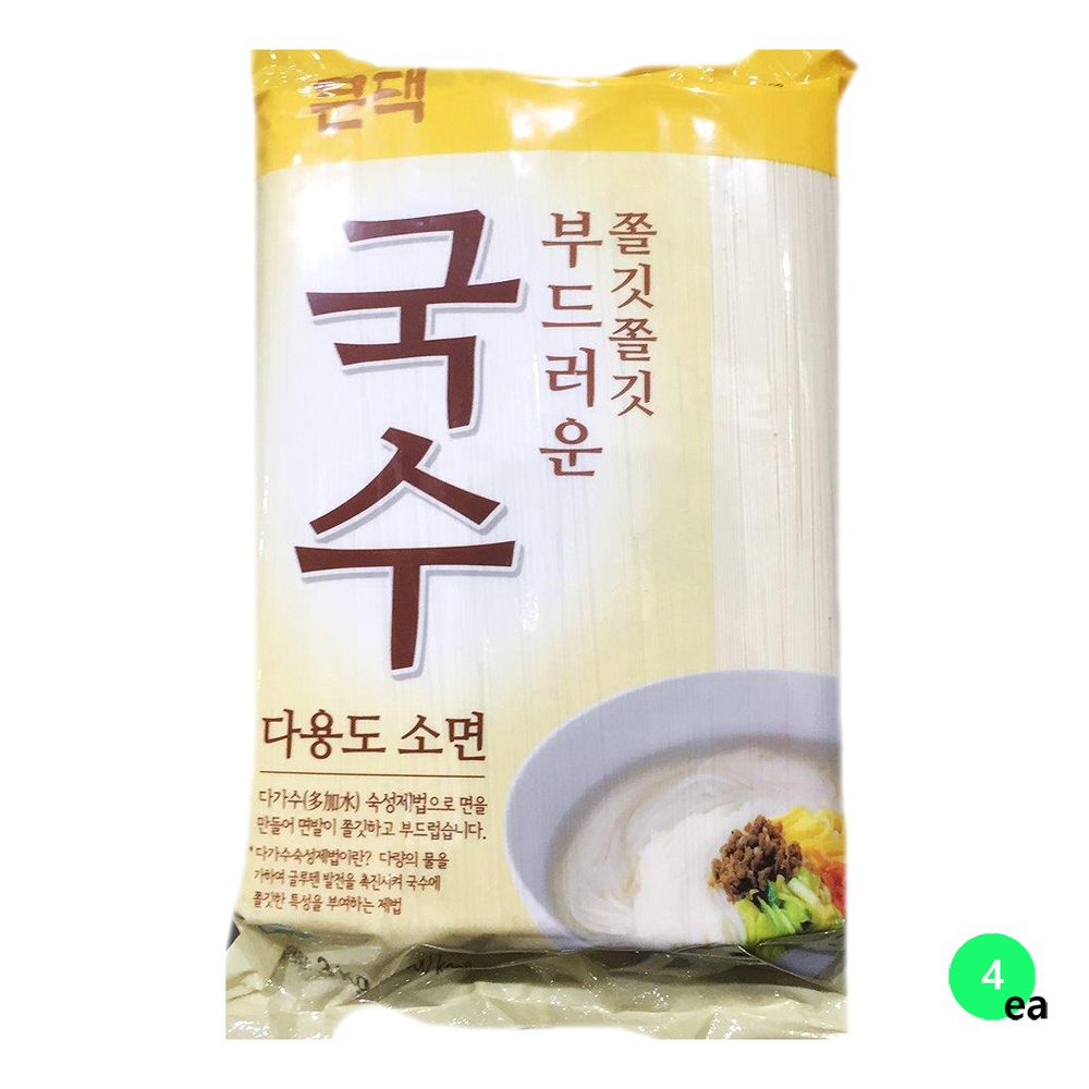 영미산업 잔치 비빔 소면 국수 3KgX4