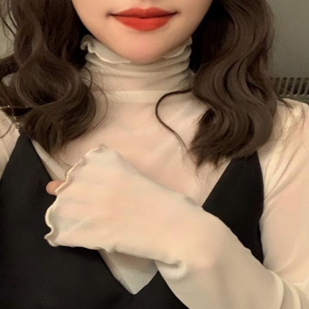 시스루 ㄴ티셔츠 긴팔티 4797 FREE 여