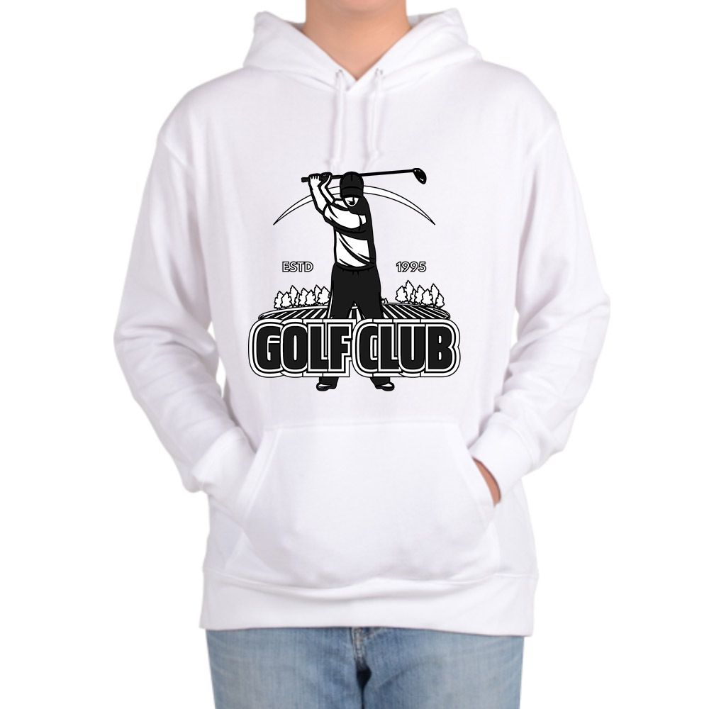 후드티 골프 Golf Club 드라이버 스크린 골프 필드