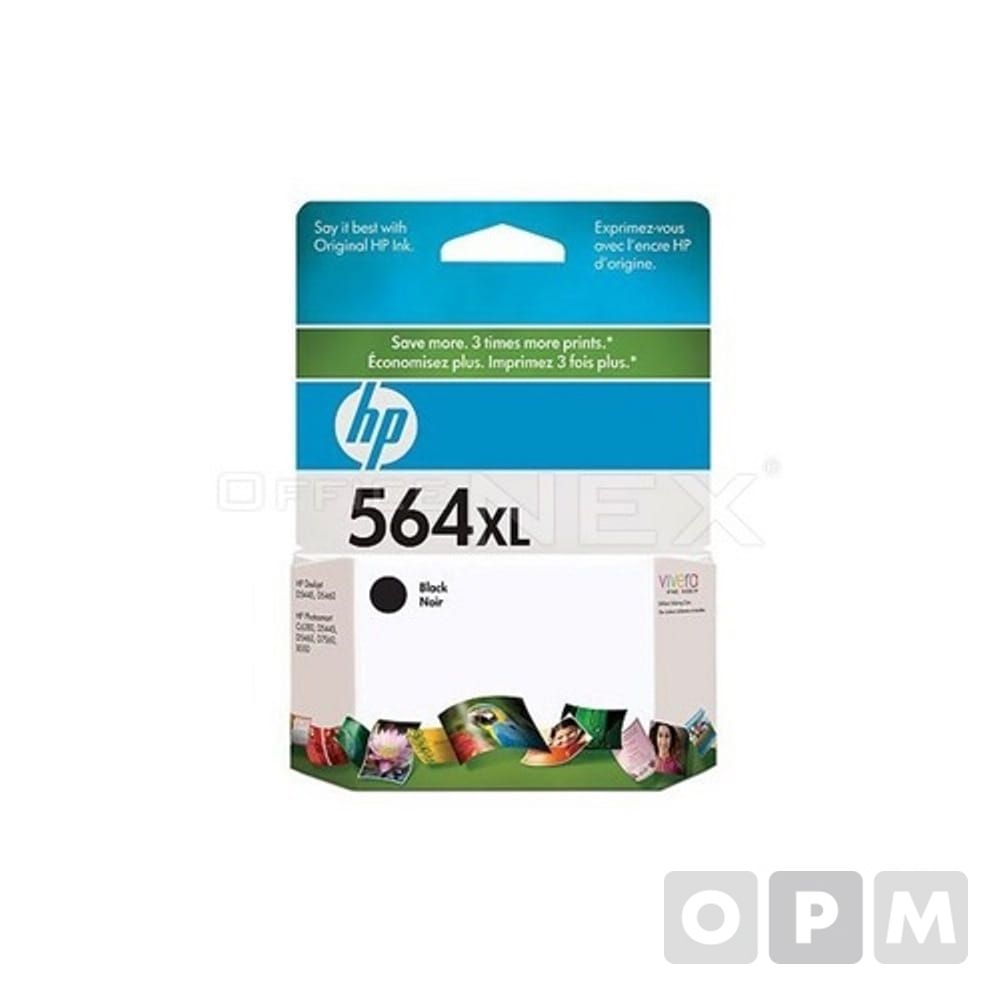 HP 잉크 CN684WA(NO.564XL)/검정/500매/1EA