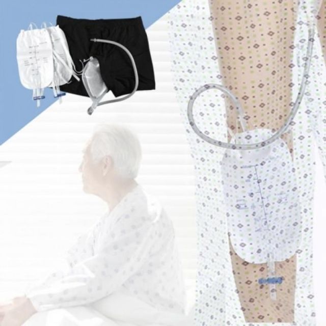 노인 팬티 유린백 할아버지 소변보조