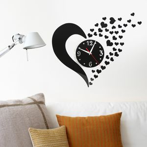 아이티알,NU 하트모아 붙이는 DIY 벽시계 월데코 거실 시계만들기