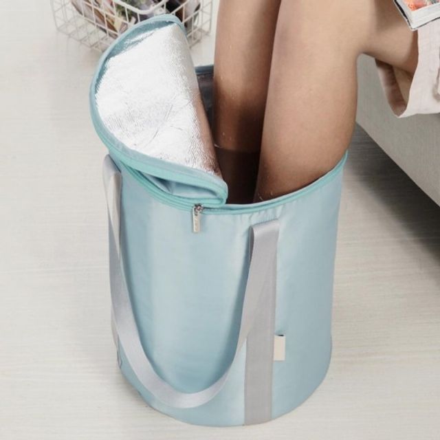 휴대용 족욕기 접이식 발목 종아리 바스켓