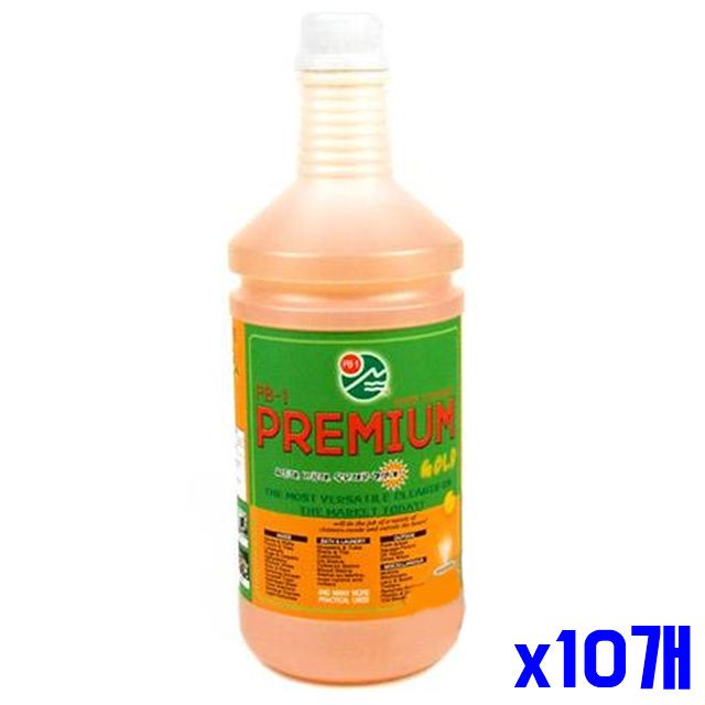 리필형 다용도 골드 1050ml 세정제 프리미엄 x10개 주