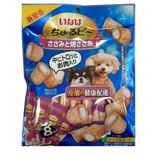 이나바 댕댕이 피부건강 츄루비(10gx8개) x 10