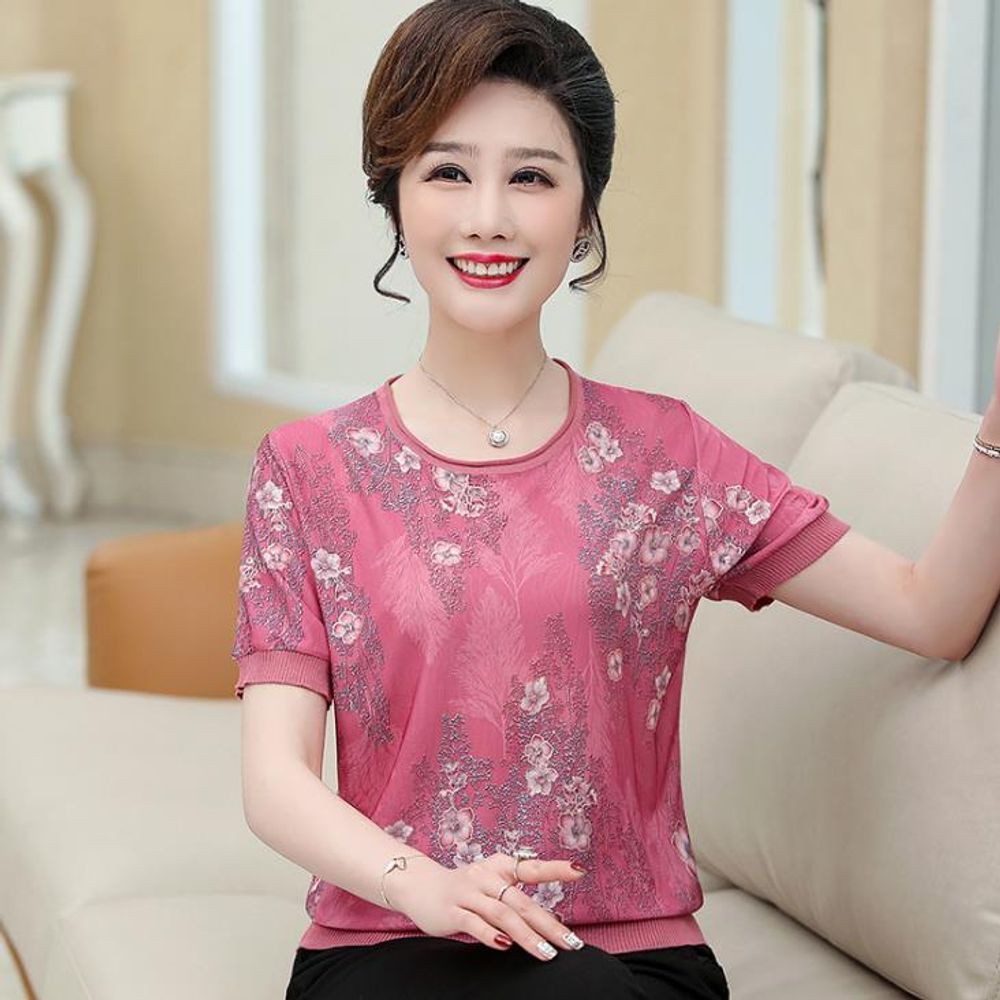 엄마옷 아줌마옷 티블라우스 기본