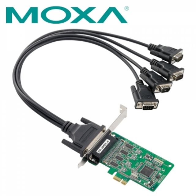 MOXA CP-104EL-A-DB9M 4포트 PCI Express 시리얼카