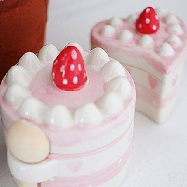 딸기 하트/디저트 케이크