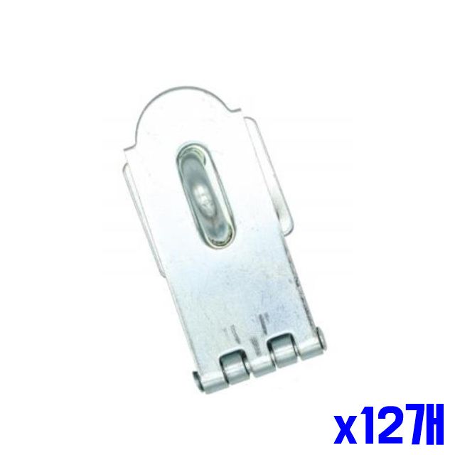 문고리잠금 걸고리 창고용 40x110mm x12개 잠금 도어