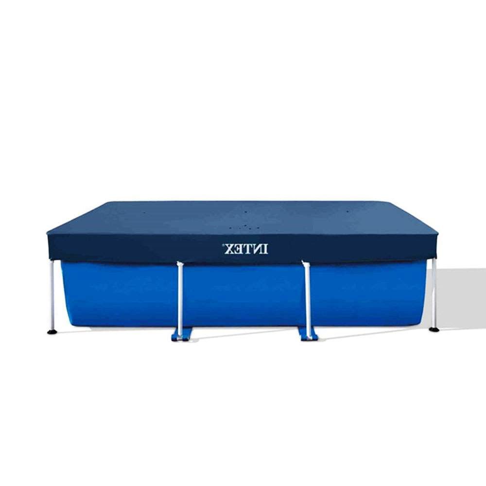 풀장 보관용 덮개 450x220cm 사각 실외 관리용 천막