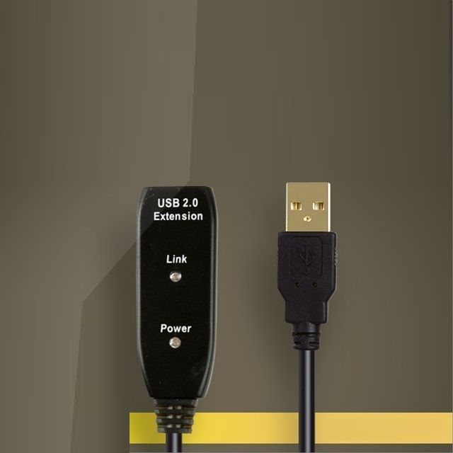 USB 2.0 리피터 연장케이블 5M 골드 커넥터