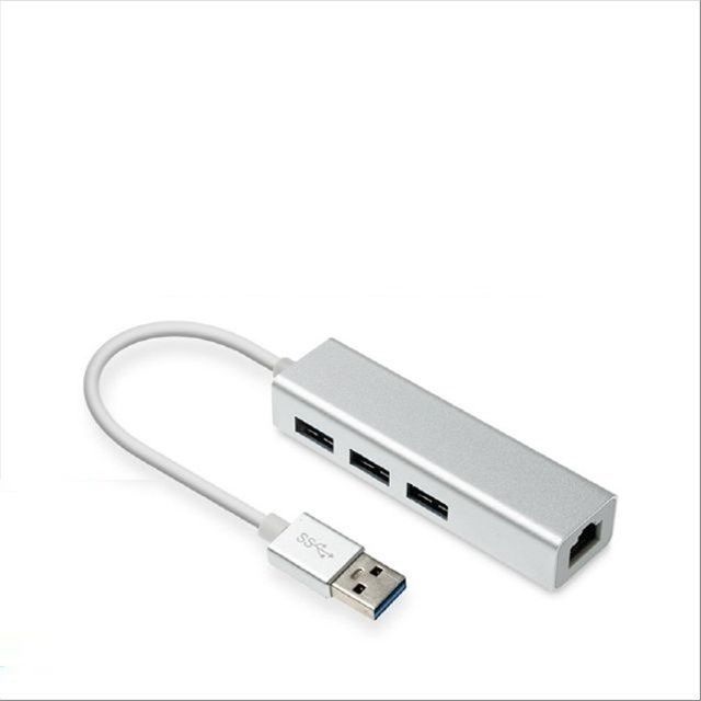 USB 2.0 허브 랜카드 USB 3포트 3Port 랜 LAN RJ45 1