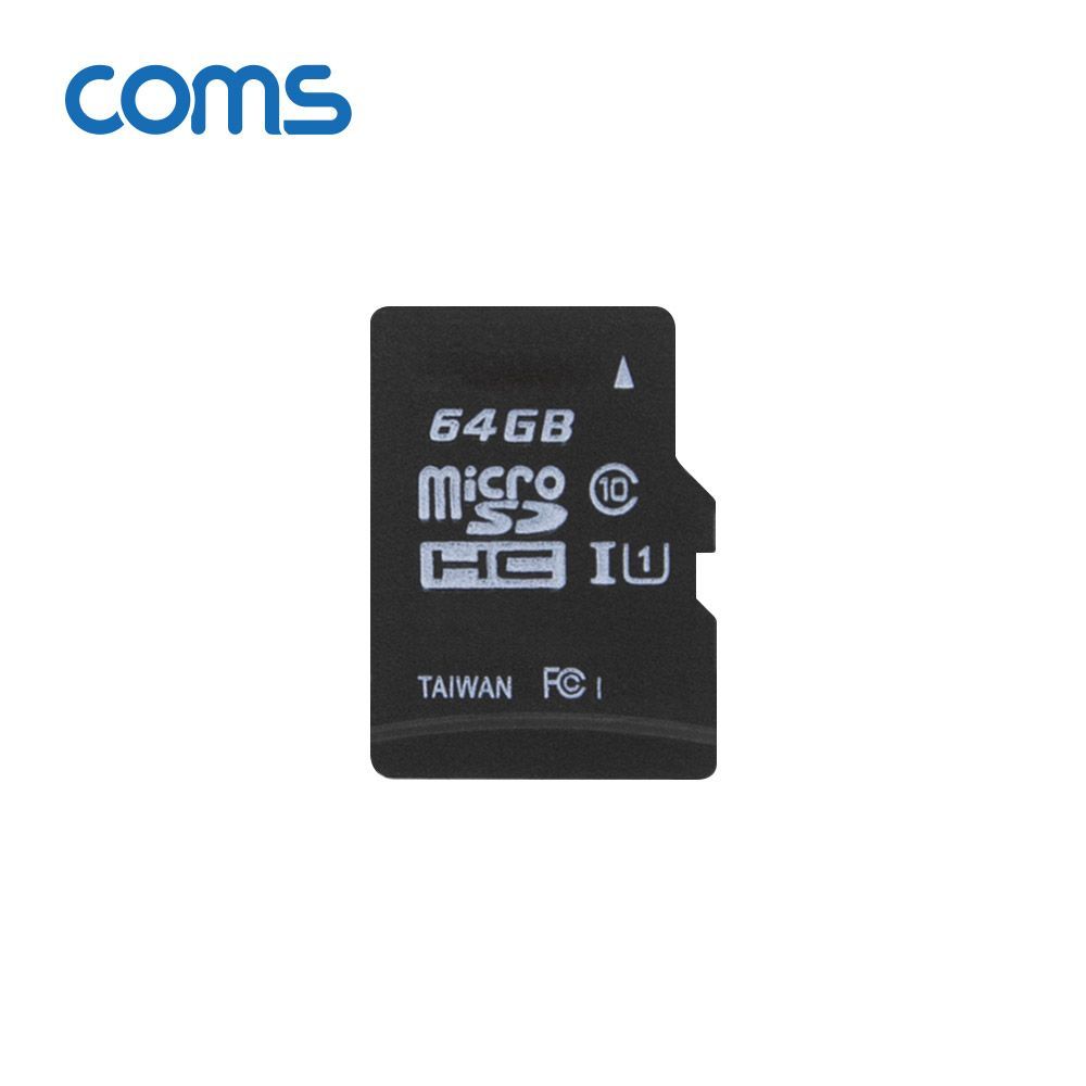 Coms 마이크로 SD Class10 64GB 메모리카드