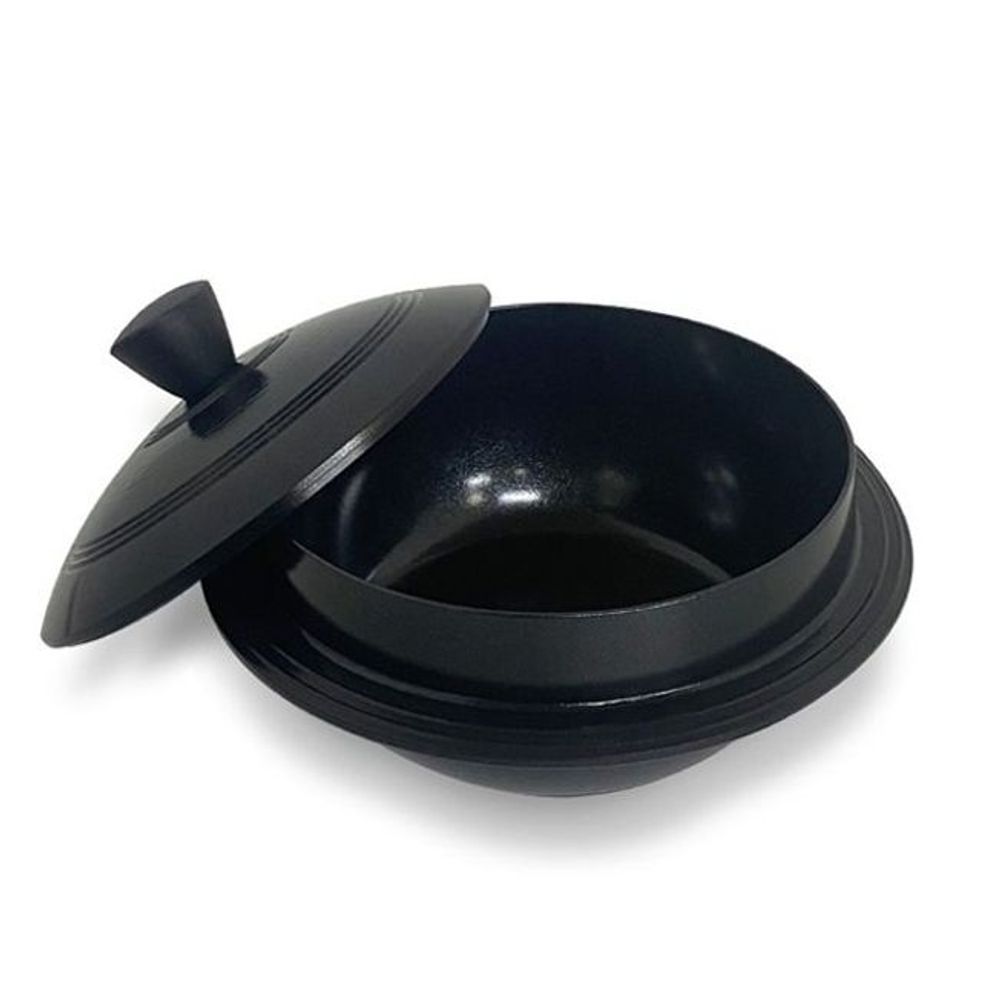 통주물 인덕션 가마솥 냄비 찌게 밥솥 뚝배기 20cm