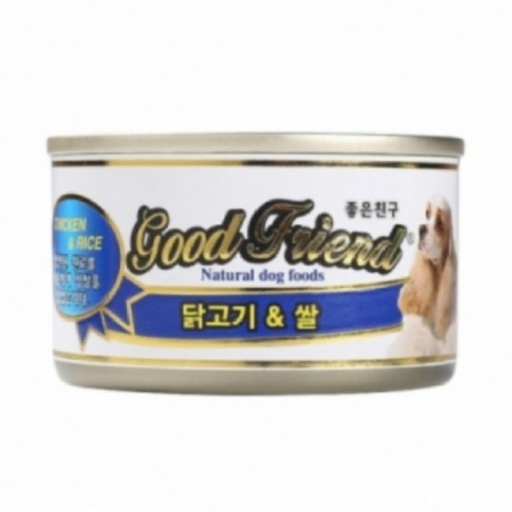 굿프랜드 닭고기+쌀캔 100g 24개 1Box