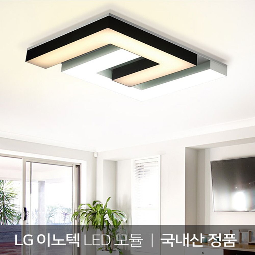 LED 헤로 6등 150W (블랙+화이트)