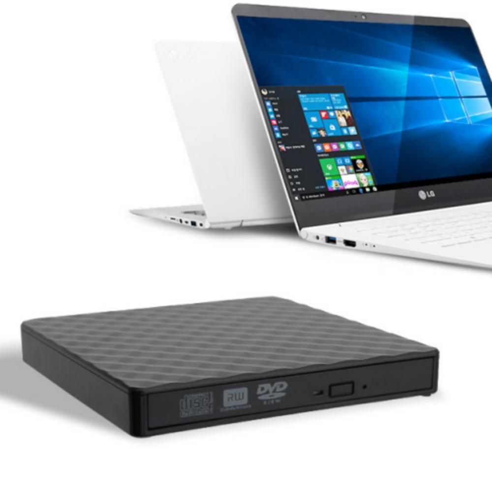 외장형 CD DVD 플레이어 노트북 외장 ODD 블랙