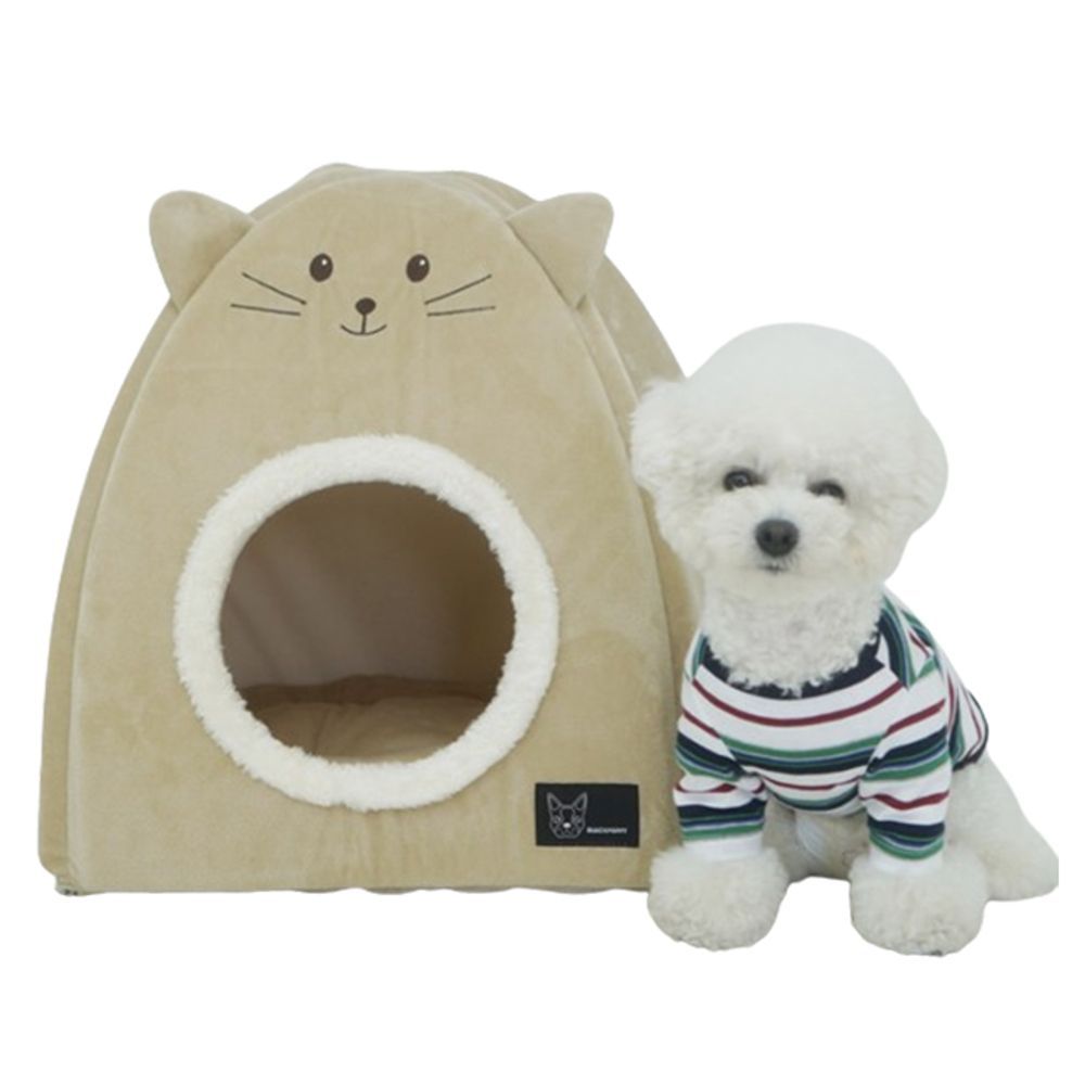 고양이 하우스 삼각 트렌드 1P 강아지 데일리 접이식