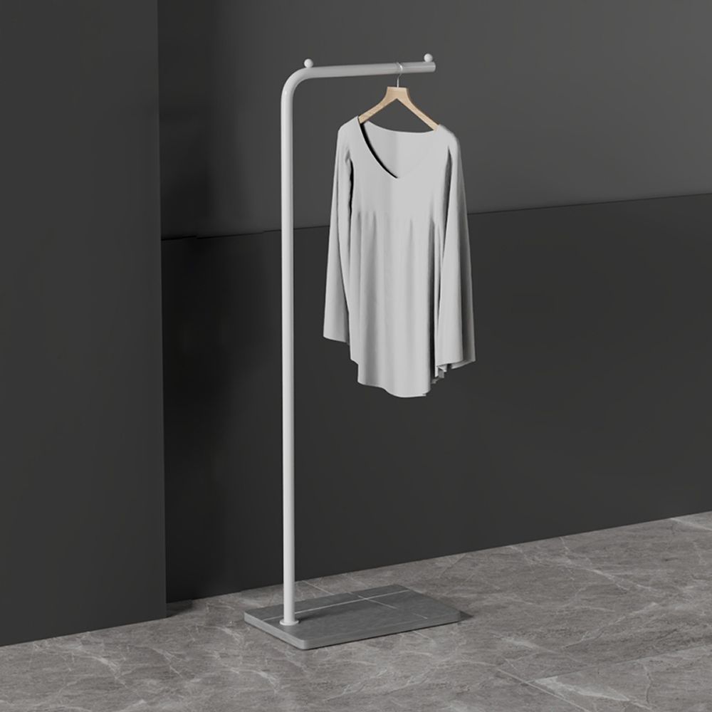 1 A 네로우 스탠드 150cm 행거 화이트그레이