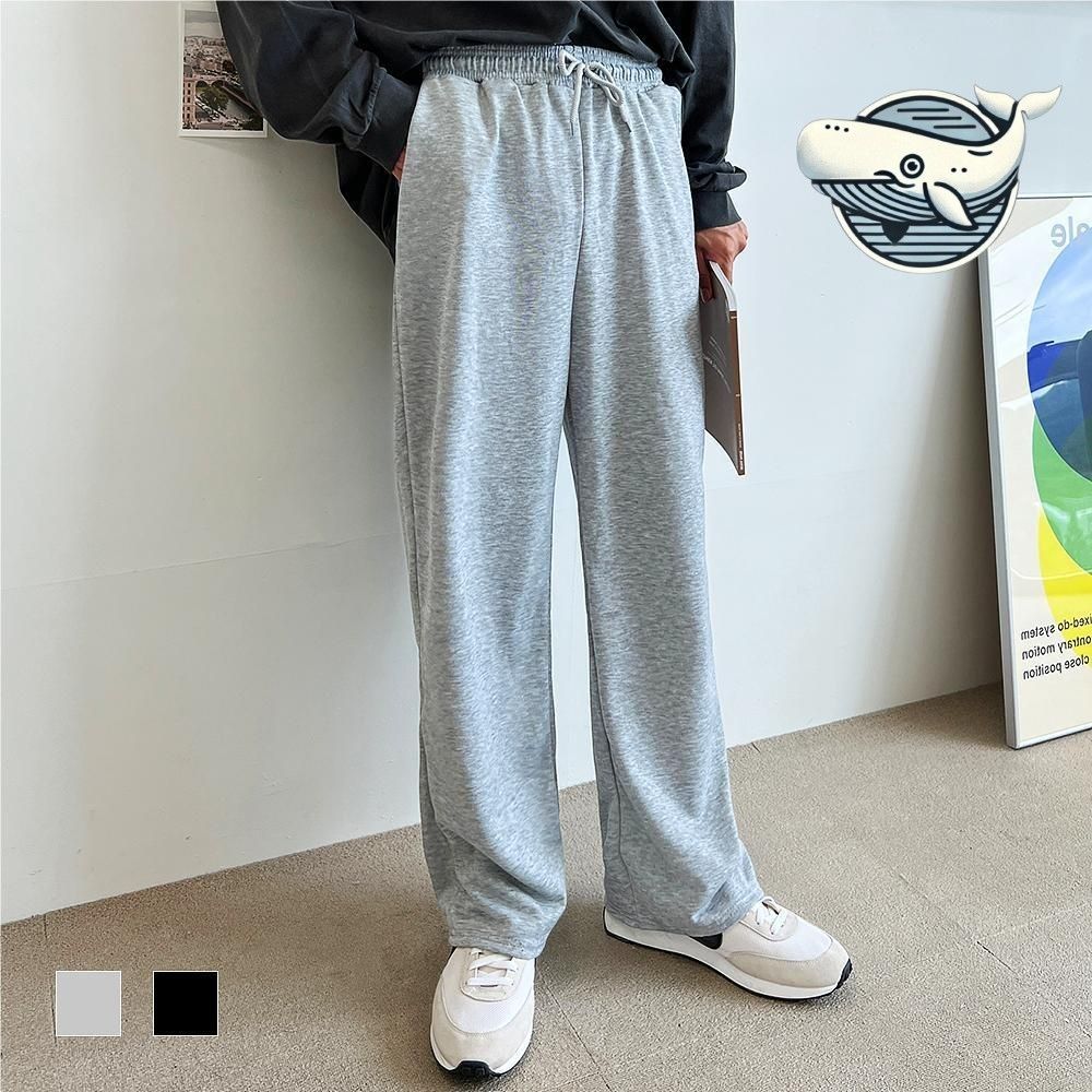 편안한 남성 통 바지 루즈핏 와이드핏 팬츠