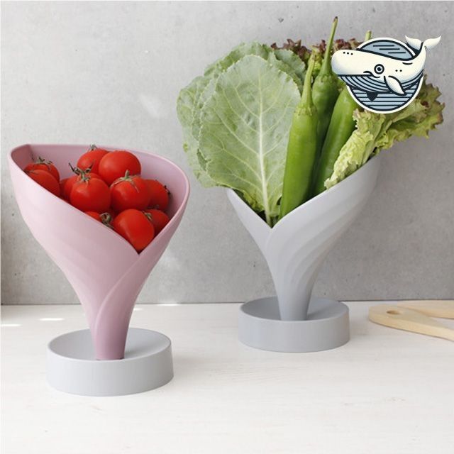 다용도 예쁜 식기 그릇 과일 야채 서랍 정리함