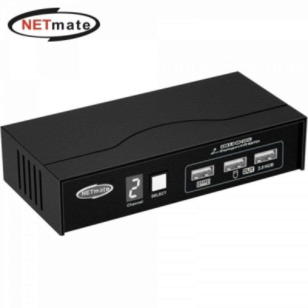 넷메이트 NMJSDK4602P 4K 60Hz Displayport KVM 21 스