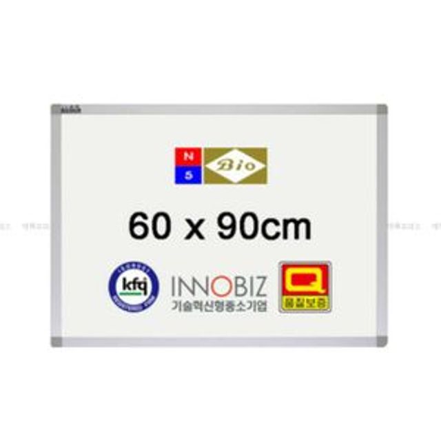 금강 자석 화이트보드 (60x90)-알루미늄몰딩