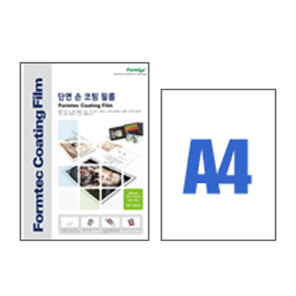 폼텍 손 코팅 필름 CFJS2310 A4 100매 단면